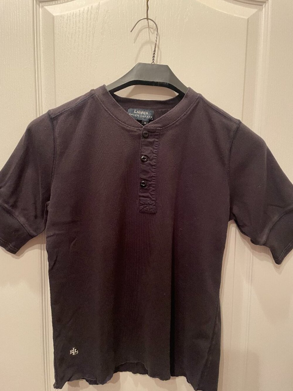 Ralph Lauren Women Black Short Sleeve Shirt
